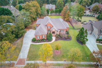 This beautiful four-sided brick executive home in the Woodland's on Chateau Elan Golf Club  in Georgia - for sale on GolfHomes.com, golf home, golf lot