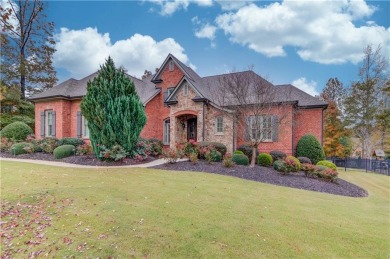 This beautiful four-sided brick executive home in the Woodland's on Chateau Elan Golf Club  in Georgia - for sale on GolfHomes.com, golf home, golf lot