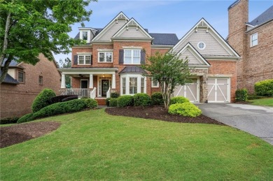 This gorgeous haven built, earthcraft-certified, 4-side brick on Windermere Golf Club in Georgia - for sale on GolfHomes.com, golf home, golf lot