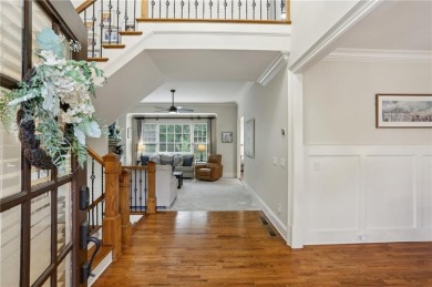 This gorgeous haven built, earthcraft-certified, 4-side brick on Windermere Golf Club in Georgia - for sale on GolfHomes.com, golf home, golf lot