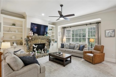 This gorgeous haven built, earthcraft-certified, 4-side brick on Windermere Golf Club in Georgia - for sale on GolfHomes.com, golf home, golf lot