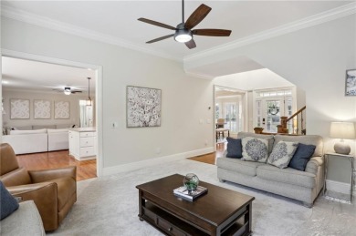 This gorgeous haven built, earthcraft-certified, 4-side brick on Windermere Golf Club in Georgia - for sale on GolfHomes.com, golf home, golf lot