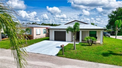 2022 Built 2/2/1 CBS with a metal roof.  The  home is situated on Spanish Lakes Country Club in Florida - for sale on GolfHomes.com, golf home, golf lot