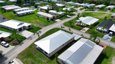 2022 Built 2/2/1 CBS with a metal roof.  The  home is situated on Spanish Lakes Country Club in Florida - for sale on GolfHomes.com, golf home, golf lot