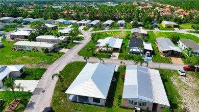 2022 Built 2/2/1 CBS with a metal roof.  The  home is situated on Spanish Lakes Country Club in Florida - for sale on GolfHomes.com, golf home, golf lot
