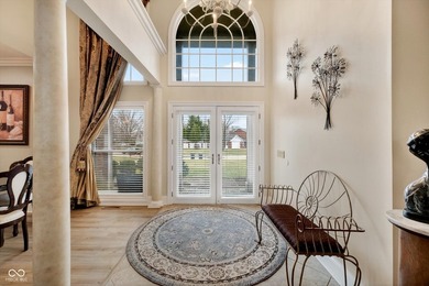 Experience luxury living in this stunning 6-bedroom, 5-bathroom on Edgewood Golf Club in Indiana - for sale on GolfHomes.com, golf home, golf lot