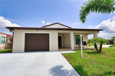 2022 Built 2/2/1 CBS with a metal roof.  The  home is situated on Spanish Lakes Country Club in Florida - for sale on GolfHomes.com, golf home, golf lot