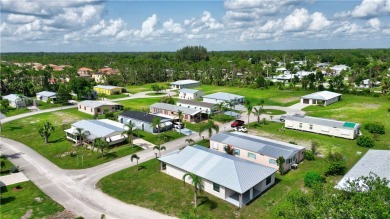 2022 Built 2/2/1 CBS with a metal roof.  The  home is situated on Spanish Lakes Country Club in Florida - for sale on GolfHomes.com, golf home, golf lot