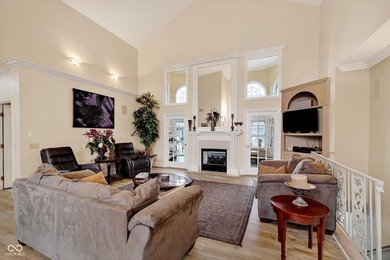 Experience luxury living in this stunning 6-bedroom, 5-bathroom on Edgewood Golf Club in Indiana - for sale on GolfHomes.com, golf home, golf lot