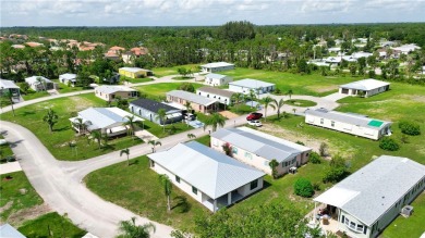 2022 Built 2/2/1 CBS with a metal roof.  The  home is situated on Spanish Lakes Country Club in Florida - for sale on GolfHomes.com, golf home, golf lot
