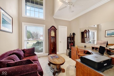 Experience luxury living in this stunning 6-bedroom, 5-bathroom on Edgewood Golf Club in Indiana - for sale on GolfHomes.com, golf home, golf lot