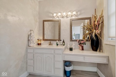 Experience luxury living in this stunning 6-bedroom, 5-bathroom on Edgewood Golf Club in Indiana - for sale on GolfHomes.com, golf home, golf lot