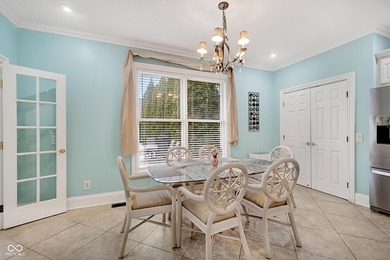 Experience luxury living in this stunning 6-bedroom, 5-bathroom on Edgewood Golf Club in Indiana - for sale on GolfHomes.com, golf home, golf lot