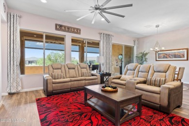 Discover elegance and modern comfort in this stunning Viva model on Saddlebrooke Ranch Golf Club in Arizona - for sale on GolfHomes.com, golf home, golf lot