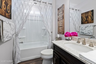 Discover elegance and modern comfort in this stunning Viva model on Saddlebrooke Ranch Golf Club in Arizona - for sale on GolfHomes.com, golf home, golf lot