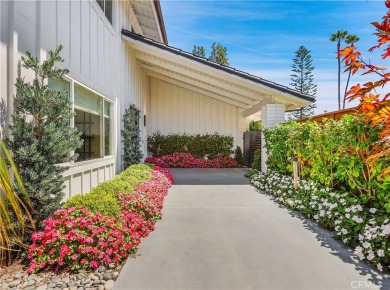 Stunning reimagined contemporary styled home with sleek clean on El Niguel Country Club in California - for sale on GolfHomes.com, golf home, golf lot