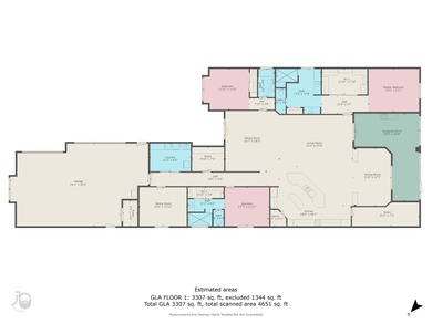 Welcome to a beautiful custom-built one level home in the on Kelly Plantation Golf Club in Florida - for sale on GolfHomes.com, golf home, golf lot