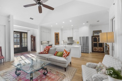 Fabulous Gold fortified, one-level custom coastal cottage in on Lakewood Golf Club in Alabama - for sale on GolfHomes.com, golf home, golf lot