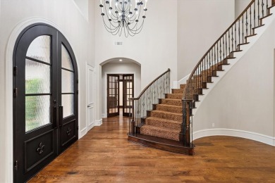 Stunning, completely remodeled Mediterranean-style home sits on on Timarron Country Club in Texas - for sale on GolfHomes.com, golf home, golf lot