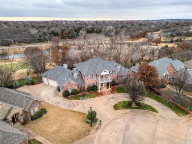 Absolutely Stunning Golf Course Home in the gated neighborhood on Fairfax Golf Club in Oklahoma - for sale on GolfHomes.com, golf home, golf lot