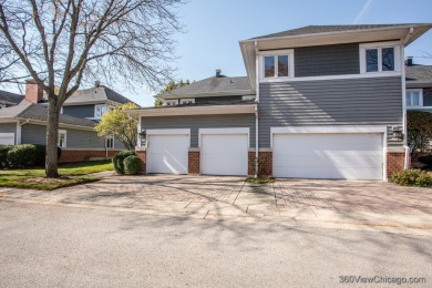 Step inside this immaculate, move in ready executive townhome on Seven Bridges Golf Club in Illinois - for sale on GolfHomes.com, golf home, golf lot