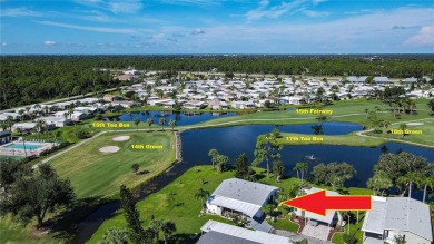 Fantastic Water and Golf Course views! This furnished 3 bedroom on Maple Leaf Golf and Country Club in Florida - for sale on GolfHomes.com, golf home, golf lot