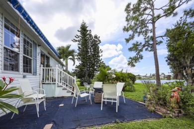 Fantastic Water and Golf Course views! This furnished 3 bedroom on Maple Leaf Golf and Country Club in Florida - for sale on GolfHomes.com, golf home, golf lot