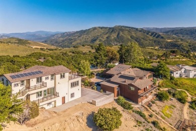 This is a beautiful, brand new home that has soaring views on Carmel Valley Ranch Golf Course in California - for sale on GolfHomes.com, golf home, golf lot