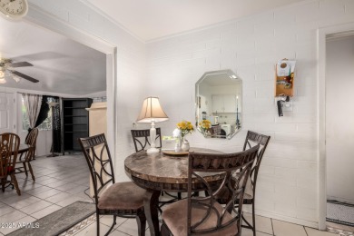 Discover the charm of mid-century living in this 2-bed, 1-bath on Sun City North Golf Course in Arizona - for sale on GolfHomes.com, golf home, golf lot
