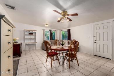 Discover the charm of mid-century living in this 2-bed, 1-bath on Sun City North Golf Course in Arizona - for sale on GolfHomes.com, golf home, golf lot