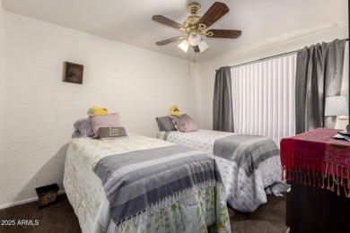 Discover the charm of mid-century living in this 2-bed, 1-bath on Sun City North Golf Course in Arizona - for sale on GolfHomes.com, golf home, golf lot
