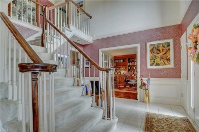 Beautiful two story brick home w/very spacious floor plan on Greenbrier Country Club in Virginia - for sale on GolfHomes.com, golf home, golf lot