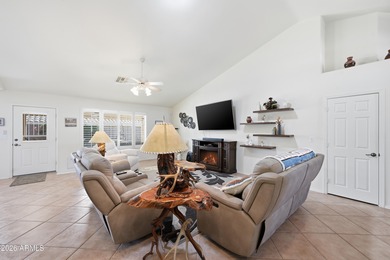 A dream kitchen awaits you in this 1989 SF, 2 bedroom, plus den on Sunland Springs Golf Course  in Arizona - for sale on GolfHomes.com, golf home, golf lot