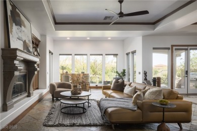 Ultra-private single-story home in The Ridges! This golf-course on Bears Best Las Vegas Golf Club in Nevada - for sale on GolfHomes.com, golf home, golf lot