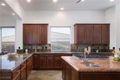 Ultra-private single-story home in The Ridges! This golf-course on Bears Best Las Vegas Golf Club in Nevada - for sale on GolfHomes.com, golf home, golf lot