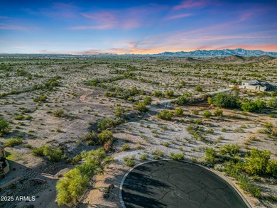 Amazing Estrella custom home site!  Half acre lot with scenic on Estrella Mountain Ranch Golf Course in Arizona - for sale on GolfHomes.com, golf home, golf lot