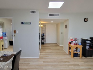 Newly upgraded. New vinyl floor plank throughout the house. New on Sun City Country Club in Arizona - for sale on GolfHomes.com, golf home, golf lot