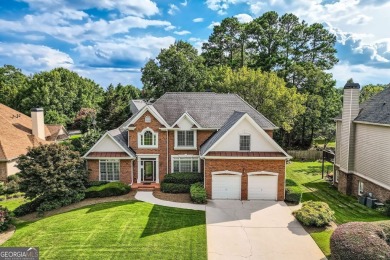 Welcome home to the highly desirable Barrett Greene community on Marietta Country Club in Georgia - for sale on GolfHomes.com, golf home, golf lot