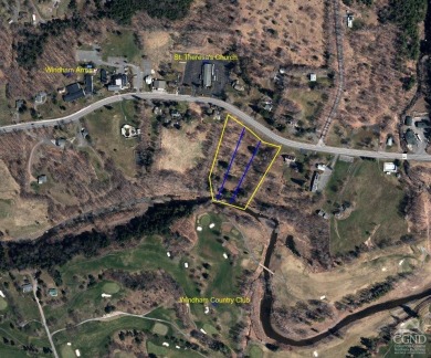 Approved for six dwellings. Four rolling acres, stunning views on Windham Country Club in New York - for sale on GolfHomes.com, golf home, golf lot