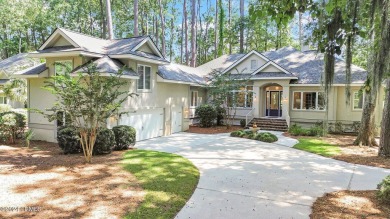 Enjoy this stunning and stylishly updated home with main on Callawassie Island Club in South Carolina - for sale on GolfHomes.com, golf home, golf lot