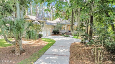 Enjoy this stunning and stylishly updated home with main on Callawassie Island Club in South Carolina - for sale on GolfHomes.com, golf home, golf lot