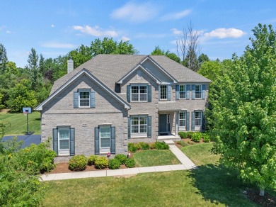 This stunning home offers a luxurious living experience nestled on Bowes Creek Country Club in Illinois - for sale on GolfHomes.com, golf home, golf lot