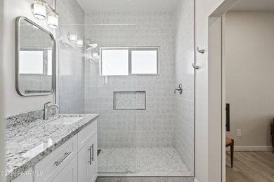 Welcome to your nearly new custom home where modern meets on Wickenburg Country Club in Arizona - for sale on GolfHomes.com, golf home, golf lot