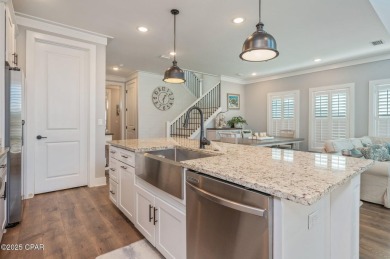 FULLY FURNISHED TURNKEY HOME WITH RELAXING COVERED OUTDOOR SPACE on Sharks Tooth Golf Club in Florida - for sale on GolfHomes.com, golf home, golf lot