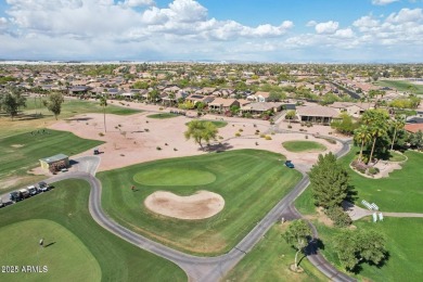 Experience luxury living in this impeccable 2-bedroom PLUS DEN on Tuscany Falls At Pebble Creek in Arizona - for sale on GolfHomes.com, golf home, golf lot