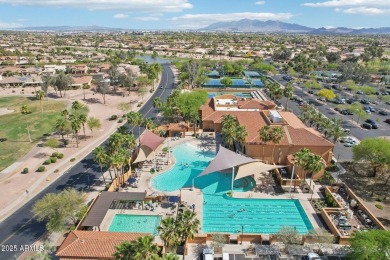 Experience luxury living in this impeccable 2-bedroom PLUS DEN on Tuscany Falls At Pebble Creek in Arizona - for sale on GolfHomes.com, golf home, golf lot