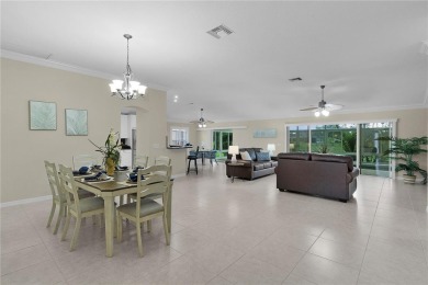 Welcome to this Exceptional EXPANDED LANTANA/BRADFORD MODEL on The Links of Spruce Creek in Florida - for sale on GolfHomes.com, golf home, golf lot
