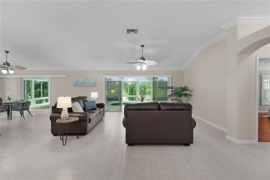 Welcome to this Exceptional EXPANDED LANTANA/BRADFORD MODEL on The Links of Spruce Creek in Florida - for sale on GolfHomes.com, golf home, golf lot