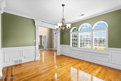 Welcome to this exquisite 3,500 sq ft residence nestled in the on Wedgewood Golfers Club in Mississippi - for sale on GolfHomes.com, golf home, golf lot