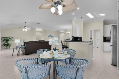 Welcome to this Exceptional EXPANDED LANTANA/BRADFORD MODEL on The Links of Spruce Creek in Florida - for sale on GolfHomes.com, golf home, golf lot